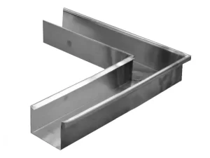 VM Quartz-Zinc szeglet külső négyszögszelvényű