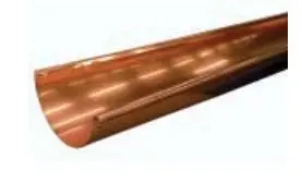 VMZINC ereszcsatorna vörösréz